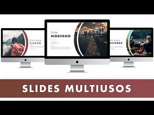 Tutorial - Slides modernos para Apresentação em Powerpoint | Como fazer