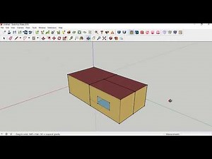Part I Build Geomtery in Sketchup and Run Simulation in EnergyPlus