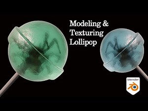 Modeling and Texturing in Blender (Lollipop)