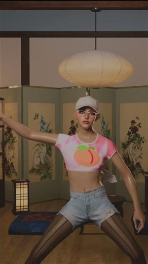 Wavy dance 💃 🕺 🌊🎶 #dance #inzoi #dnacevideo