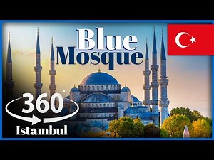Blue Mosque - 360° VR Tour of Istanbul’s Iconic Landmark - Sultan Ahmed Mosque. 4K 360 VR Video