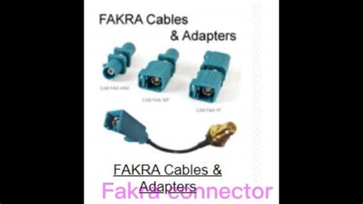 Rf Coaxial Waterproof Connector RG174 Cable Water Blue Fakra Z SMB Male Plug Crimp Rf Coaxial Connector