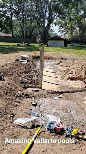 Installation of an oval swimming pool 15 x 30 🏊‍♀️🏊