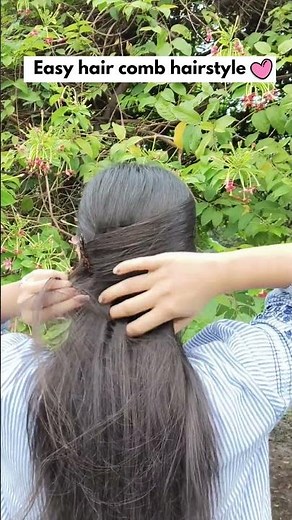 How to Style French Hair Comb | Easy Hair Comb Hairstyle | By Parcelona