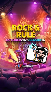 44K views · 558 reactions | Clash Royale Season 76 “Rock + Rule”...