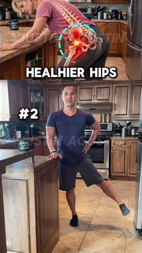 Mobility Exercises for Healthy Hips (Kitchen Counter Home Workout)
