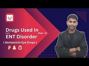 Gentamicin Eye Drops | BSc Nursing Pharmacology | Drugs Uses In Eye Disorders