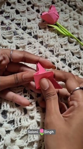 sticky note flower 🌷#aesthetic #comment #subscribe #support #shorts