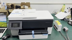 惠普7720安装100ML连供墨盒教程