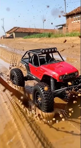 Massive 4x4 RC Rock Crawler Extreme Mud Test & Fast Unboxing | Off-Road Toy
