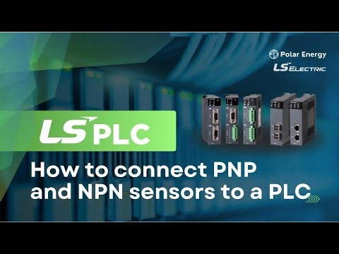LS PLC - How to connect PNP and NPN sensors to a PLC