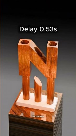 🔥 Perfect Fit 🔥 Wooden Physics Simulation in Blender 3D — Ultra Smooth & Satisfying!