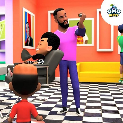 💈 💇🏾‍♂️What do you love most about your barber shop? 🎶 OmoBerry's Barber Shop Bop #barbershop