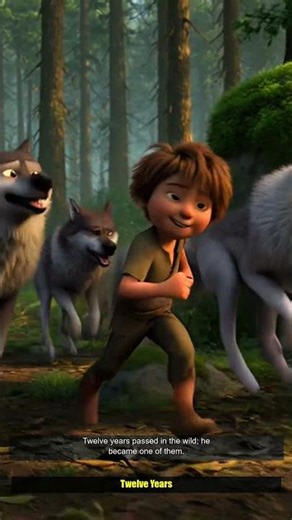 HE LIVED WITH WOLVES FOR 12 YEARS #shorts