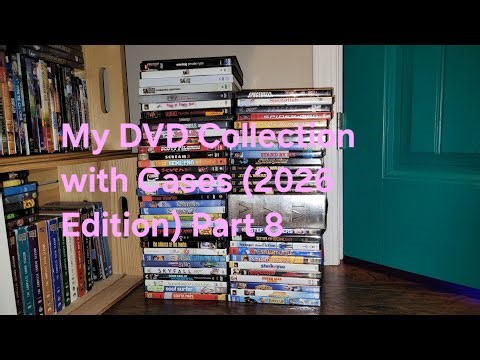 My DVD Collection with Cases (2026 Edition) Part 8