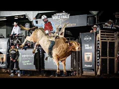 Hudson Bolton rides Blonde Bomber for 89.65 points | PBR UTB Highlight