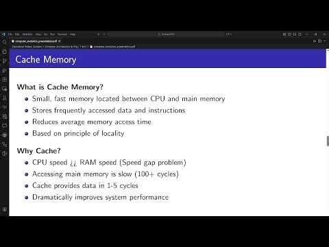 Why do we use Cache Memory in CPUs?