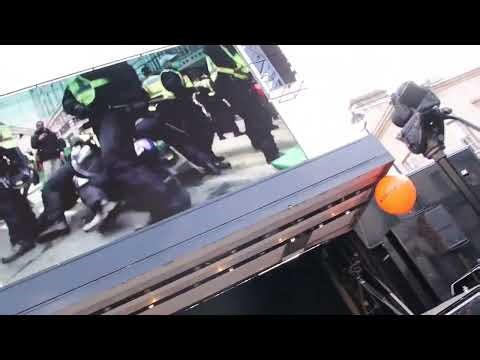 13/12/2025, LRAD used by Met police at organised protest, LONDON,UK