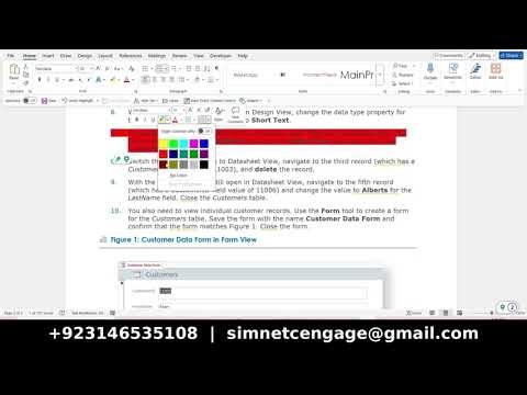 Shelly Cashman Access 2019 | Module 1: SAM Project 1a | Personal Insurance, Inc. #accessmodule1
