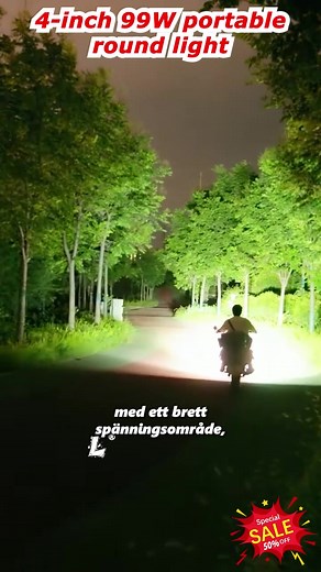 6.2K views · 272 reactions | ✨ Tänd mörkret med vår 4-tums 99W...