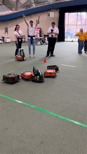 Collegiate Robotic Football Conference on Instagram: "Calculated. Controlled. Clutch. Super Bowl state of mind 🤖🏈 #superbowl #football #robotics #crfc #collegefootball"