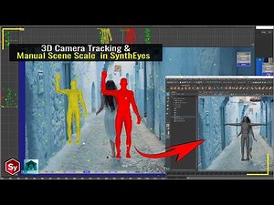 3D Camera Tracking with Syntheyes Tutorial | Manual Scene Scaling in Syntheyes