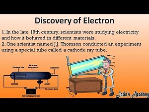 Discovery of Electron Thomson experiment cathode ray tube experiment chemistry physics CBSE / ICSE