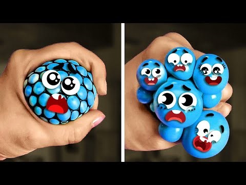 🧸 Los Doodles Más Divertidos: Squishies, Fidgets y Caos Total 💥