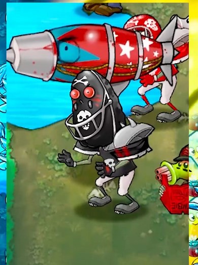 Cara Mengcounter Zombie Terbang dan Tall Nut Hitam di PVZ Fusion