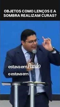 Panos e Sombras: Entendendo o Verdadeiro Poder de Cura na Bíblia