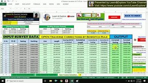 Open Traverse Theory & Excel Sheet for Correction | Land Surveying Click this download link and send access request: https://drive.google.com/file/d/1UJgNNbz3Mq-XiAPI9Br3q7AU-fPi0Shf/view?usp=sharing -LE Team | Learn & Explore