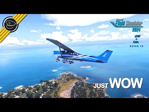 C172 Skyhawk immersive flight in Florida - New Echo19 Experience | Microsoft Flight Simulator
