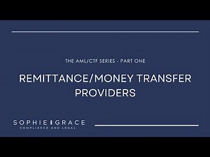 What is a Remitter/Money Transfer Provider?