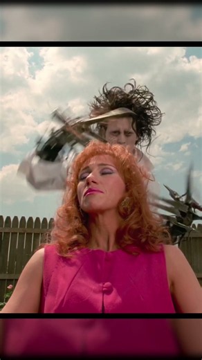 This Edward Scissorhands scene, but with a live orchestra performing the Danny Elfman score...
