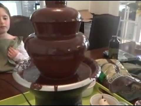Our Chocolate Fountain