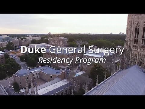 Duke General Surgery Residency Program