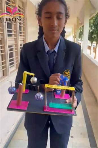 🔬⚙️ Learning Motion Through Models! Students created and explained a science working model showcasing different types of motions such as linear, circular, rotational, and oscillatory motion. This hands-on activity helped students understand scientific concepts clearly and improved their observation, creativity, and presentation skills. A wonderful blend of learning, innovation, and practical knowledge! 👏✨ #ScienceWorkingModel #TypesOfMotion #LearningByDoing #STEMEducation #YoungScientists #Sch