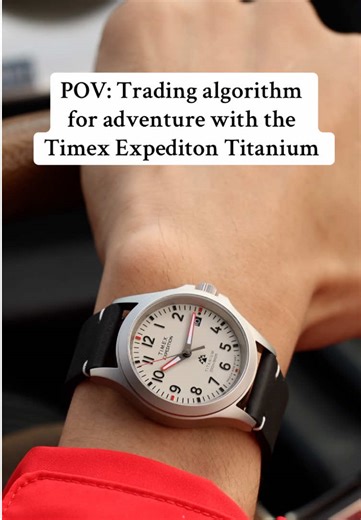 Timex Expedition Titanium Watch for Adventure Seekers