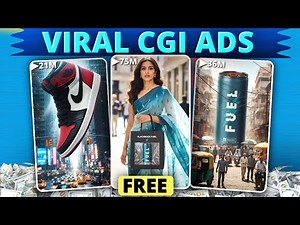 Make Professional CGI Ads with AI for FREE (In Mobile)
