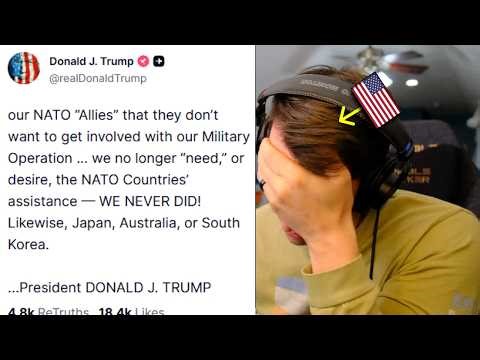 Trump is FURIOUS that NATO Allies are not joining his war