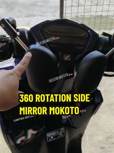 360 Rotation Side Mirror for Honda Click Motorbikes