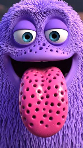 "Weird ASMR: Monster Tongue Cleaning"#shorts #ai #asmr #trending