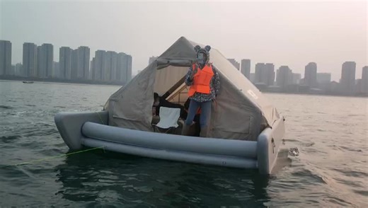 Customized Color Boat Sup Yacht Dock Pontoon Fancy Custom Pvc Inflatable Floating Dock Platform