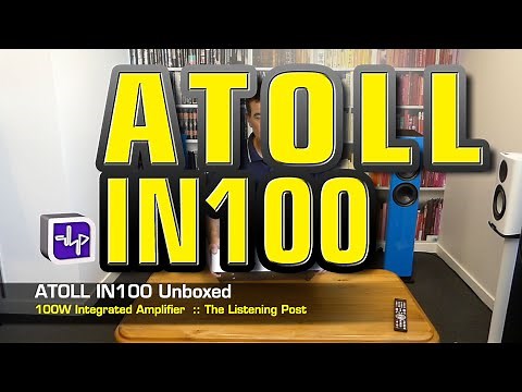 ATOLL Electronique IN100 Sig Integrated Amp | The Listening Post | TLPCHC TLPWLG