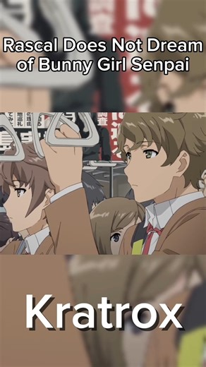 Sakuta traîne au lycée avec Kunimi (Rascal Does Not Dream of Bunny Girl Senpai) #anime #moments