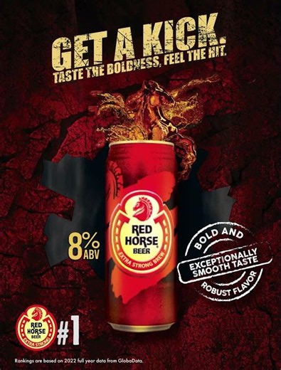 Red Horse Beer | Get the Kick
