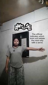 15 REFEREE HAND SIGNALS IN VOLLEYBALL