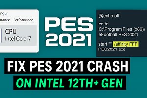 Fix PES 2021 Crash on Intel 12th Gen or Newer CPUs