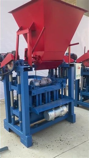 Nigeria 8 inch concrete hollow block making machine cement block maker for sale cheap price #machine