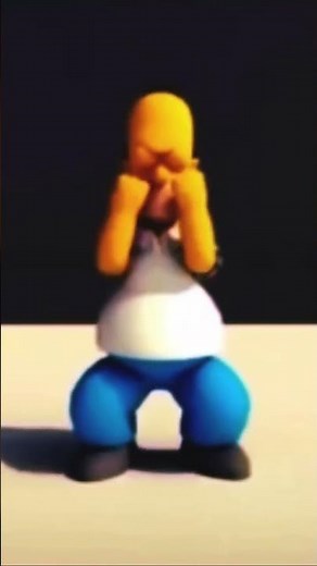 Homer Simpson dancing